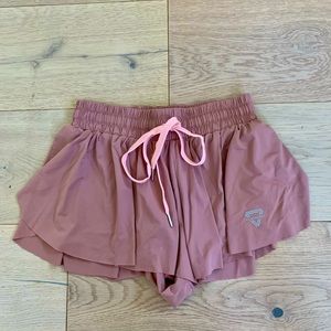 KEIKI KONA- 2-In-1 Flowy Fitness Shorts, Size: Small